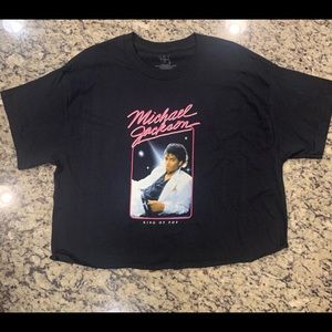 Michael Jackson crop top 🎵